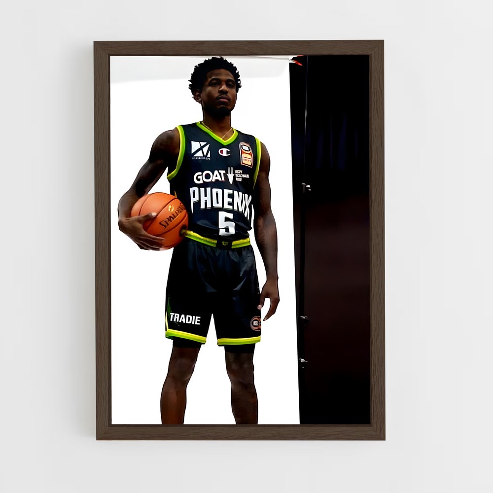 Poster Phoenix dans la Main – affiche Basketball (vue 5)